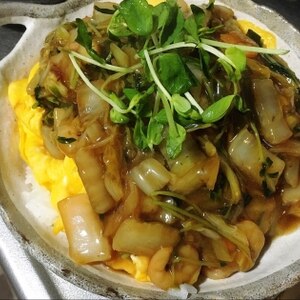 野菜あんかけライス